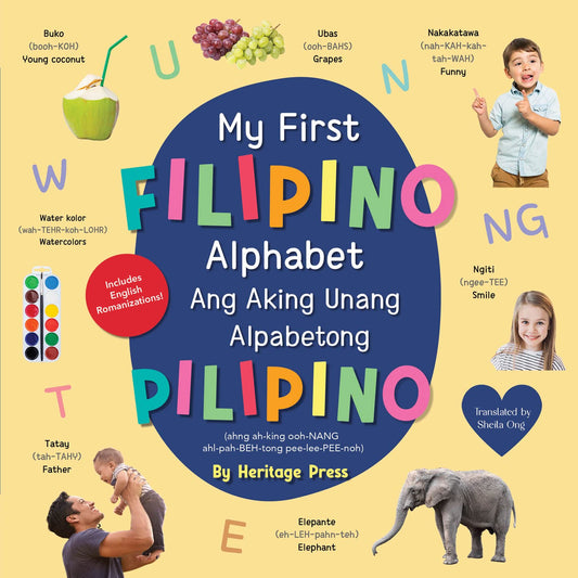 (1ST EDITION CLEARANCE) My First Filipino Alphabet / Ang Aking Unang Alpabetong Pilipino (BF)